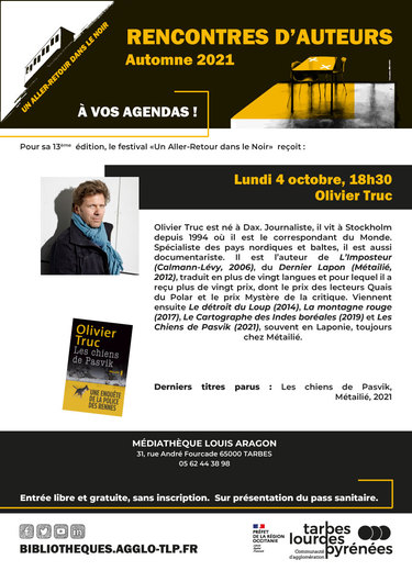 Rencontre d'auteur - Olivier TRUC