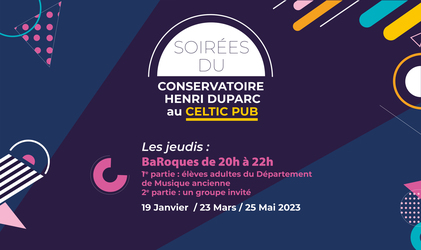 Soirée BaRoque du Conservatoire