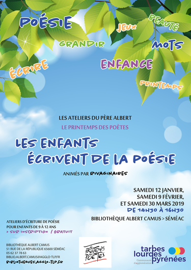 Ateliers d'écriture de poésie