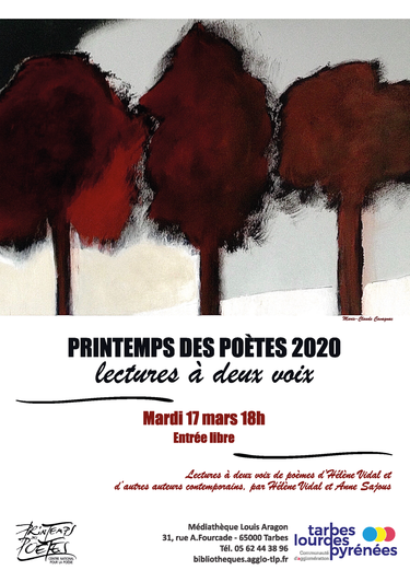 ANNULÉ Printemps des poètes