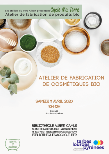 ANNULÉ Atelier de fabrication de cosmétiques bio