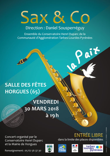 Concert Sax & Co - Conservatoire