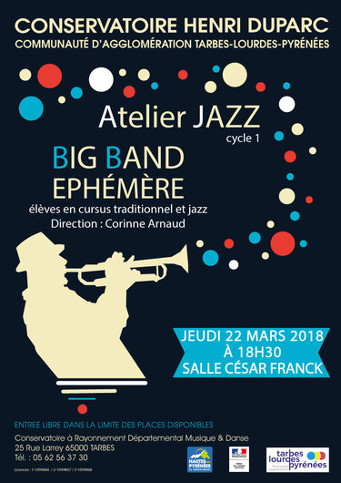 Atelier Jazz & Big Band éphémère - Conservatoire