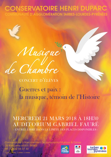 Concert de Musique de Chambre - Conservatoire
