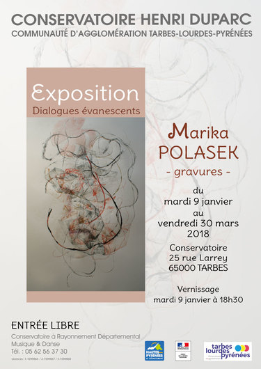 Exposition Marika POLASEK - Conservatoire