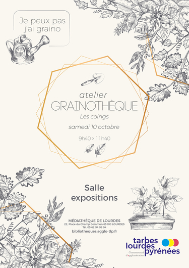 [ANNULÉ] Atelier grainothèque