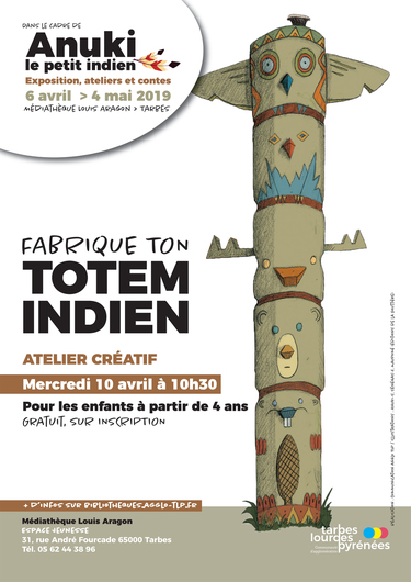 Anuki - Fabrique ton totem indien