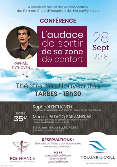 Conférence : l'audace de sortir de sa zone de confort