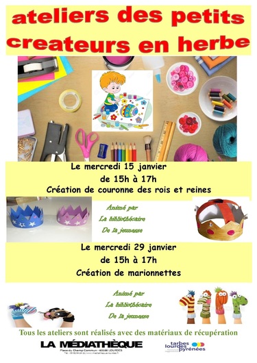 Ateliers créatifs