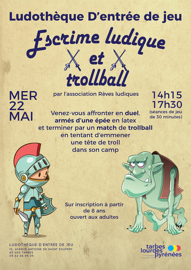 Escrime Ludique et trollball