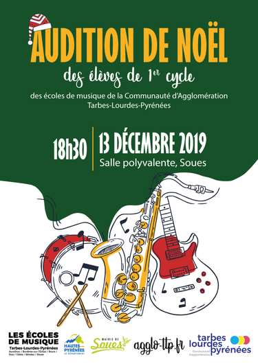 Audition de Noël des élèves de 1er cycle