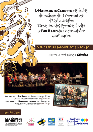 L’Harmonie Cadette invite le Big Band
