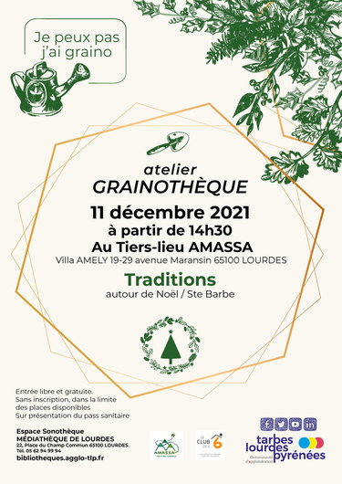 Atelier Grainothèque - traditions autour de Noël