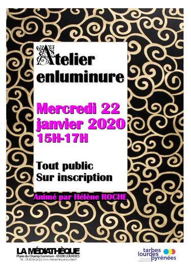 Atelier enluminure