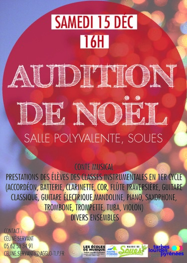 Auditions de Noël à Soues