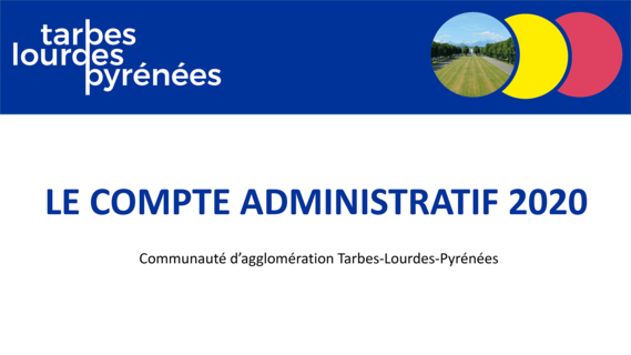 Comptes administratifs 2020