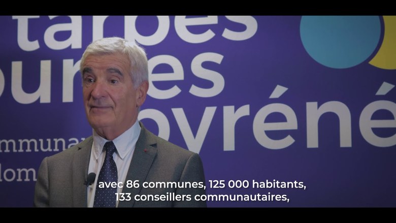 Gérard Trémège Président de la Communauté d'agglomération