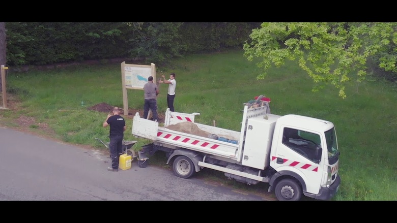 La Brigade Bleue au Lac glaciaire de Lourdes